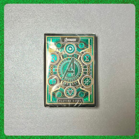 Theory 11 x Avengers Green Edition Playing Cards NIB/NWT - Picture 5 of 6